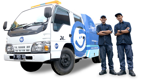 Garda Siaga - Layanan darurat kendaraan bermotor dari Asuransi Astra - Emergency Roadside Assistance. Mencakup layanan derek, aki habis, mati mesin, dll.