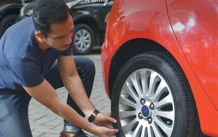 Bahaya berkendara dengan Ban kempis
