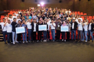 Keseruan rangkaian kegiatan Z-IDEAS di CGV Blitz, Marvell City, Surabaya