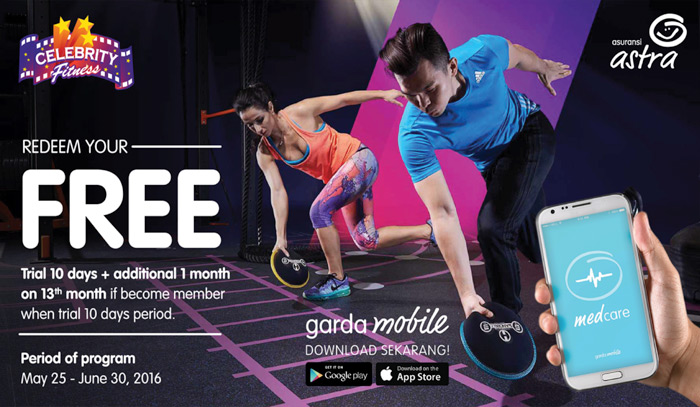 Promo medcare dengan celebrity fitness Promo medcare dengan celebrity fitness