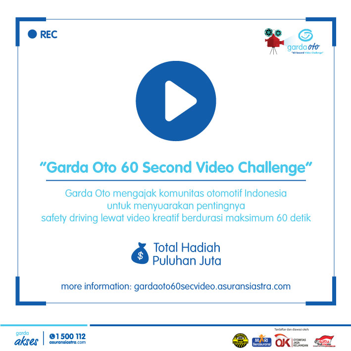 Garda Oto 60 Seconds Video Challenge Tantang Kreativitas Komunitas Otomotif