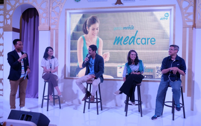 Talkshow dengan Narasumber dalam Acara Garda Oto Holiday Freestival