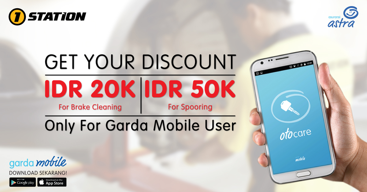 Promo otocare dengan 1station Promo otocare dengan 1station