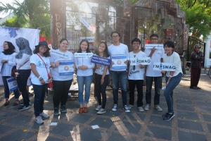 Mahasiswa Yogyakarta Jadi Relawan SWAG Interest Untuk Menjelaskan Pentingnya Pengelolaan Keuangan Sejak Dini