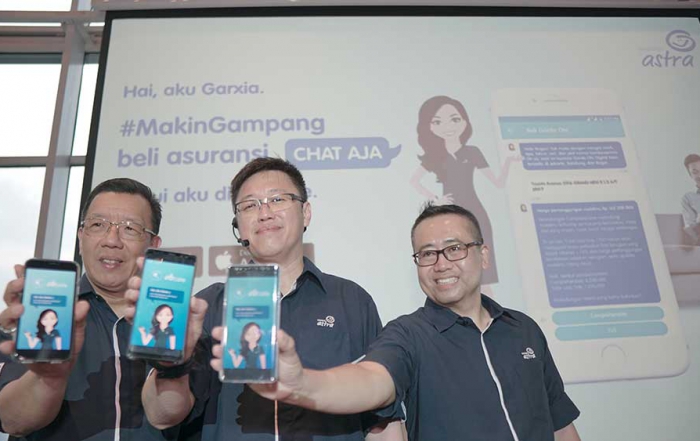 SAMBUT ULANG TAHUN KE-62, ASURANSI ASTRA KENALKAN GARXIA Virtual Assistant Pembelian Asuransi Pertama di Indonesia