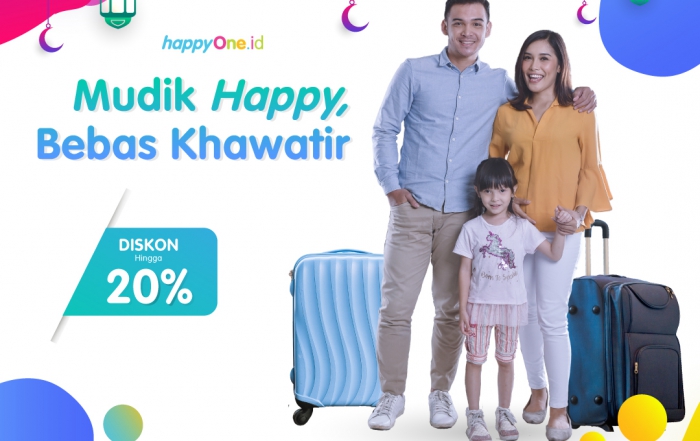 Mudik Happy dan Bebas Khawatir bersama HappyOne.id