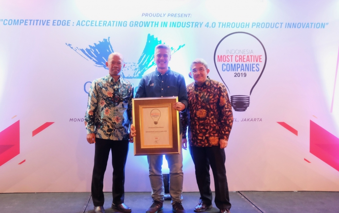 Selalu Kreatif dalam Berinovasi, Garda Oto Dinobatkan Sebagai Indonesia Most Creative Companies 2019