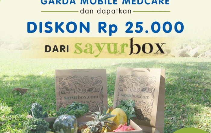 Diskon Rp 25.000 di Sayurbox