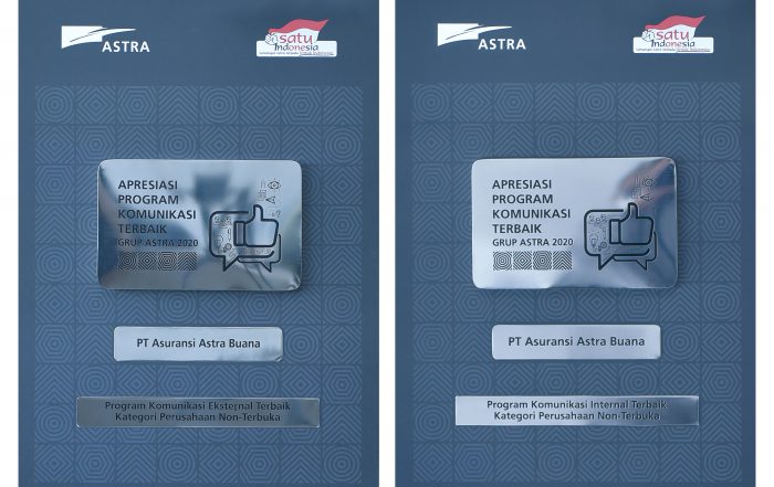 Asuransi Astra mendapatkan dua penghargaan dalam Corporate Affairs Award 2020