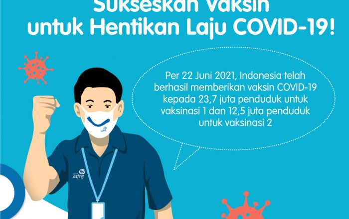 Sukseskan Vaksin untuk Hentikan Laju COVID-19