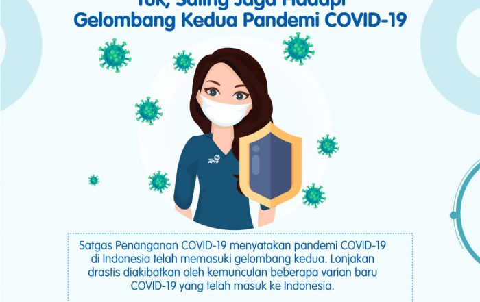 Yuk, Saling Jaga Hadapi Pandemi Gelombang Kedua Pandemi COVID-19