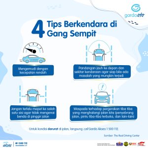 #POMinfo: Tips Berkendara di Gang Sempit