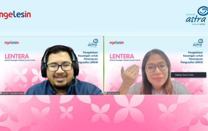 Asuransi Astra Bersama ngeLESin Berikan Literasi Keuangan untuk Perempuan Pelaku UMKM