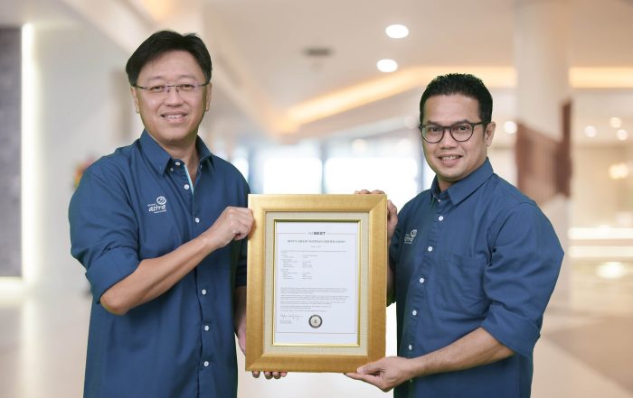 AM Best Berikan Peringkat Kredit A- (Excellent) pada Asuransi Astra