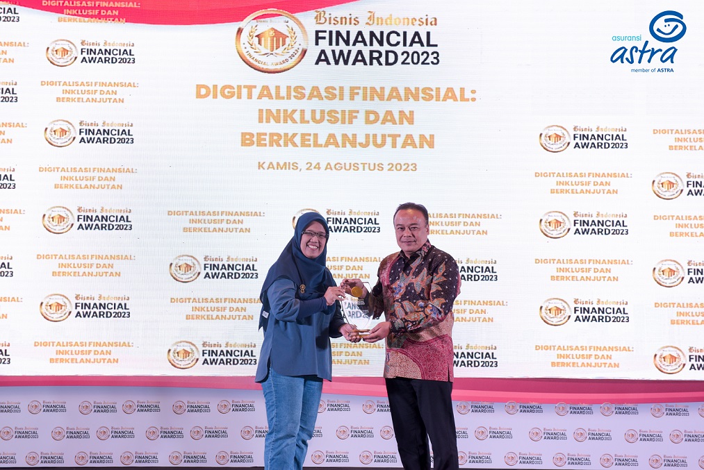 Mampu Pertahankan Performa Positif Setiap Tahunnya, Asuransi Astra Raih Penghargaan Bisnis Indonesia Financial Award 2023