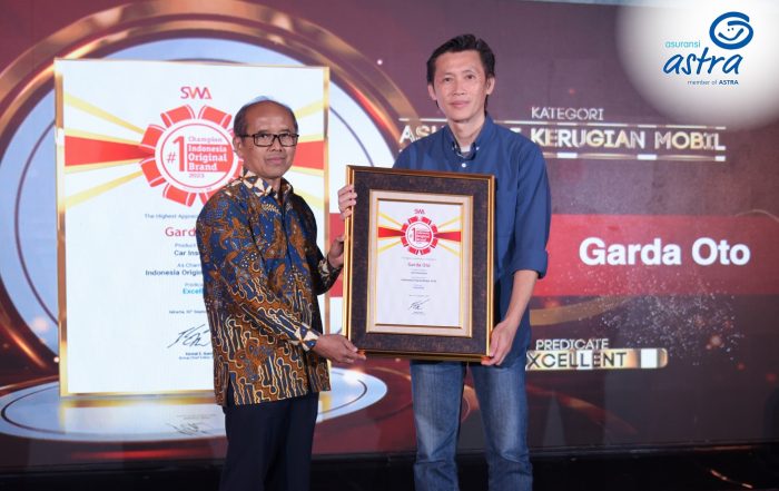 Komitmen Jaga Kepuasan dan Loyalitas Pelanggan Tak Pernah Luntur, Garda Oto Raih Indonesia Original Brand Awards Sembilan Kali Berturut-turut