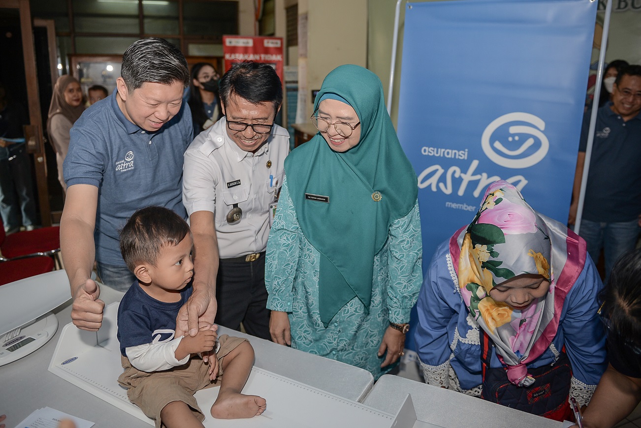 Cegah Stunting Balita, Ciptakan Masa Depan Penuh Gempita Asuransi Astra Berikan Intervensi Gizi untuk Menurunkan Angka Stunting  di Kelurahan Lebak Bulus, Jakarta Selatan