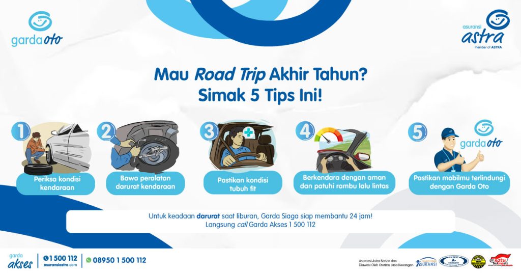 Mau Road Trip Akhir Tahun? Simak 5 Tips Ini!