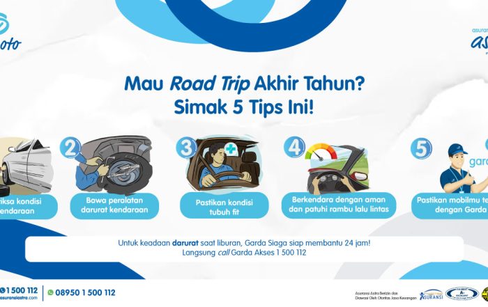 Mau Road Trip Akhir Tahun? Simak 5 Tips Ini!