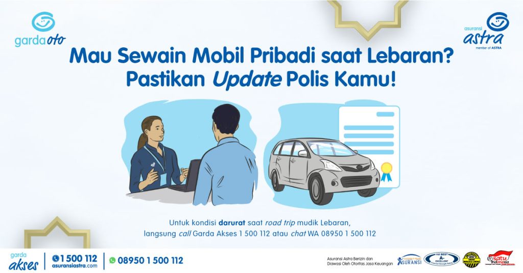 Penyewaan Mobil Pribadi saat Lebaran