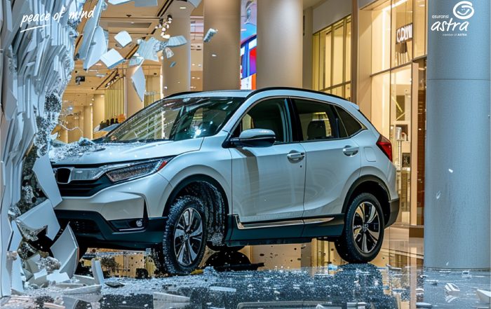 Mobil Pameran Menabrak Dinding Mal: Asuransi Apakah yang Dapat Menjamin