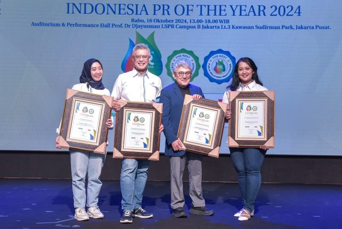 Dukung Kesejahteraan Karyawan, Pelanggan, dan Masyarakat Melalui Beragam Program Komunikasi, Asuransi Astra Raih 4 Penghargaan pada PR of The Year 2024