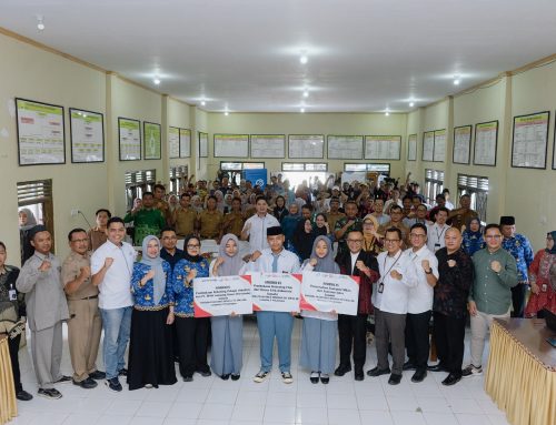 Asuransi Astra bersama OJK Lampung, Berikan Literasi dan Inklusi Keuangan serta Resmikan Desa Perkasa